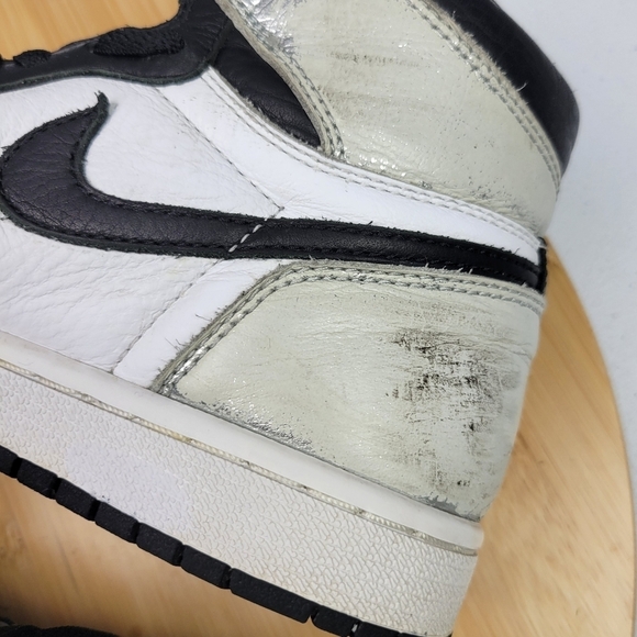 Nike Air Jordan 1 High OG Metallic Silver Size 7 - Picture 11 of 14